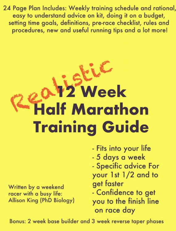 Realistic Half Marathon Training Guide