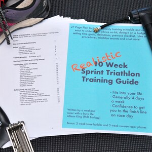 Realistic 10 Week Sprint Triathlon Training Plan