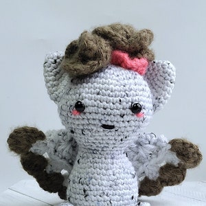 Succulent Bat Crochet Stuffed Animal / Crochet Plushie *Not A Pattern*