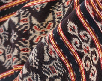 Vintage Savu Ikat Textile: Indonesian Handwoven Wall Hanging