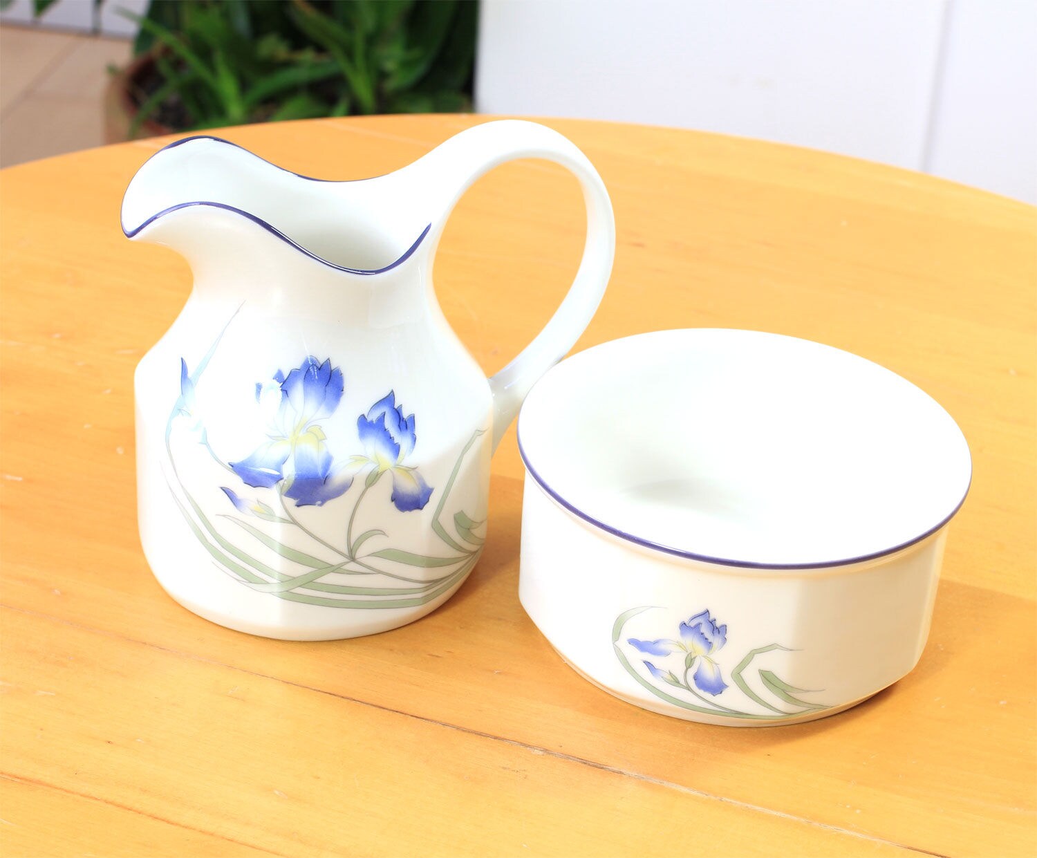 Milk Jug Sugar Bowl set English China Sugar Bowl and Milk Etsy