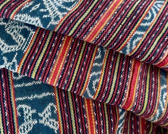 Vintage Timor Niki-Niki Ikat Blanket, Handwoven Indonesian Tribal Throw, Natural Dye Indonesian Ikat Textile, Ethnic Bohimian Home Decor