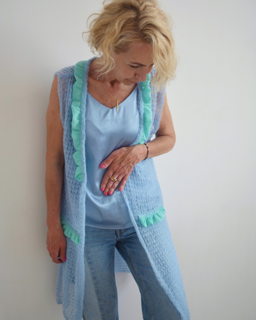 Mohair Vest