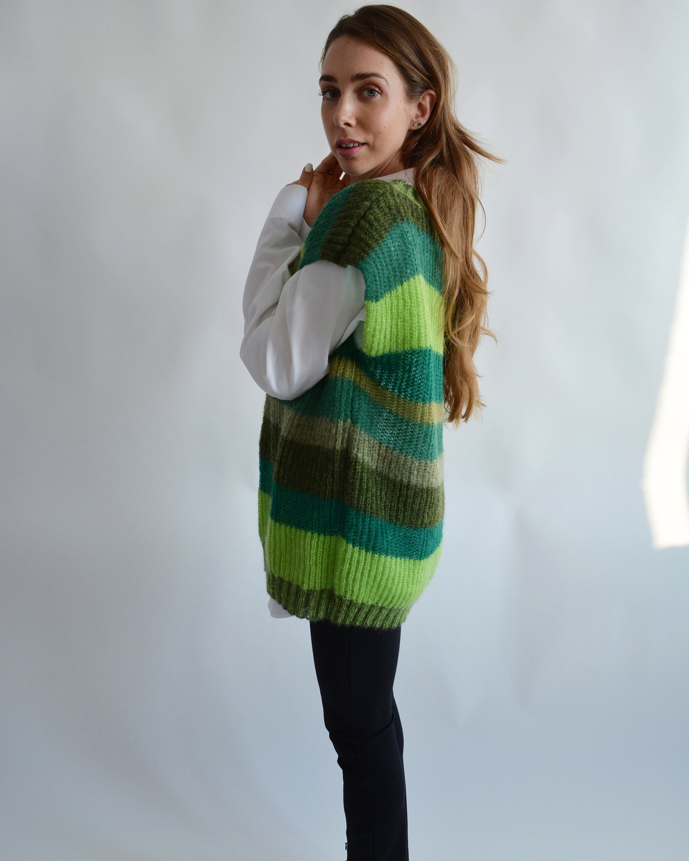 トップス anthemA WOOL RAYON TROPICAL OVER VEST - WOOL RAYON