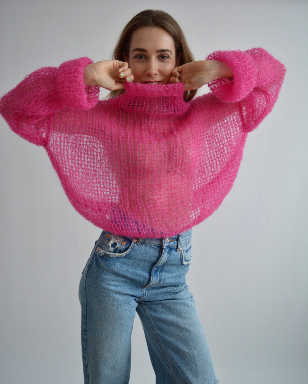 Oversized Sweaters and Ponchos - Blushing Rose Style Blog