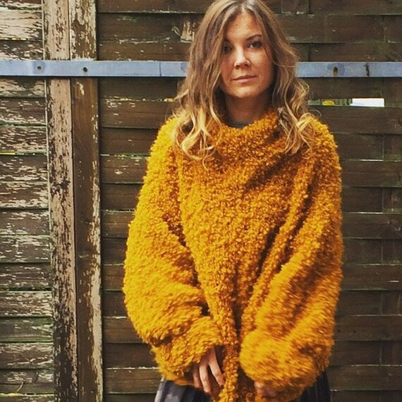 boucle sweater