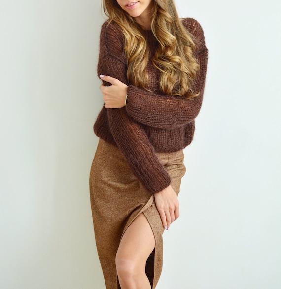 short cropped sweater