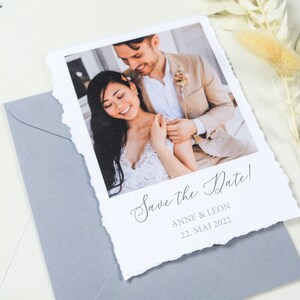 Save the Date Karte Hochzeit Foto Terminankündigung Hochzeitskarte Ankündigung Hochzeit