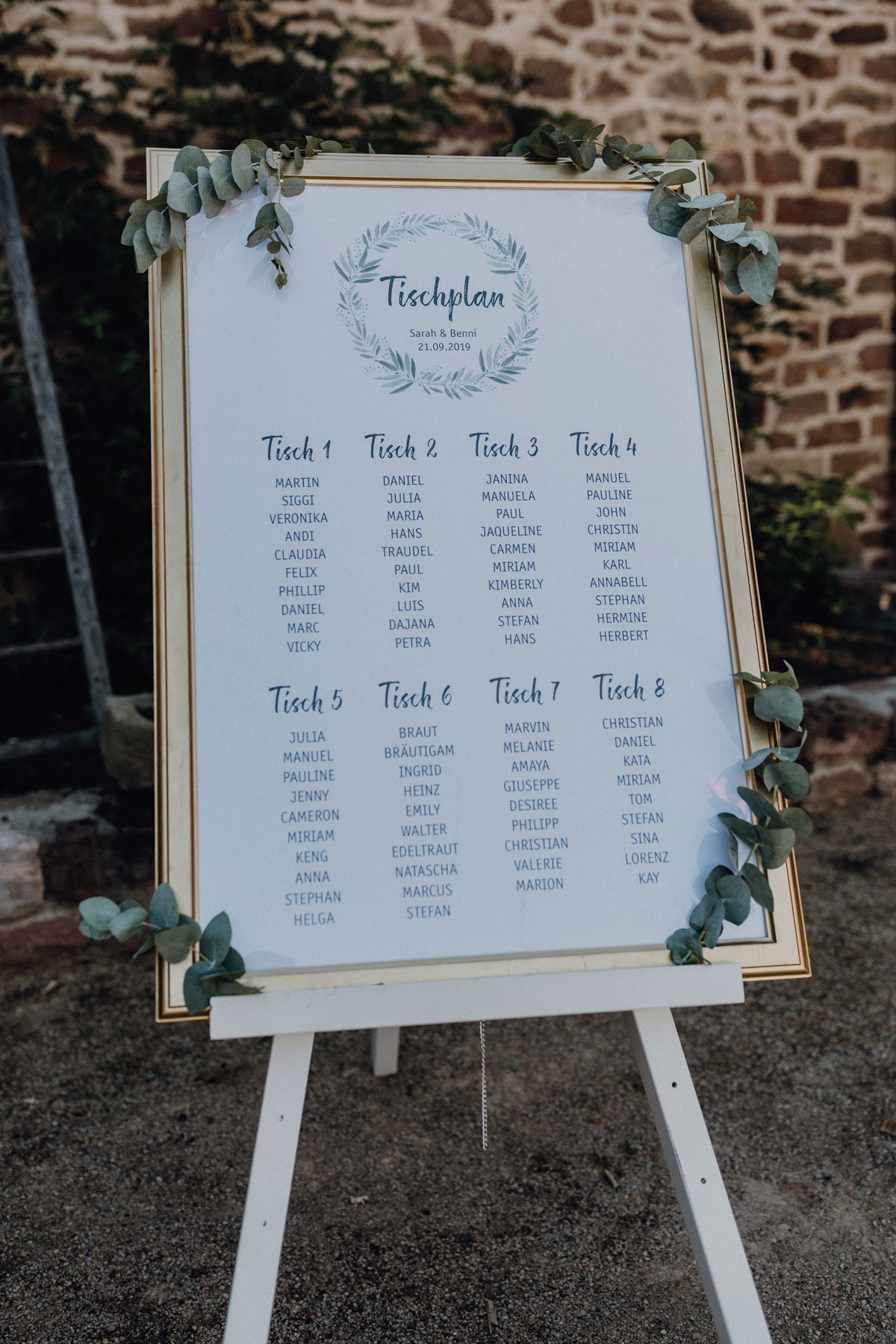 Table Plan Blossoming Love For The Wedding Table Softeness - 