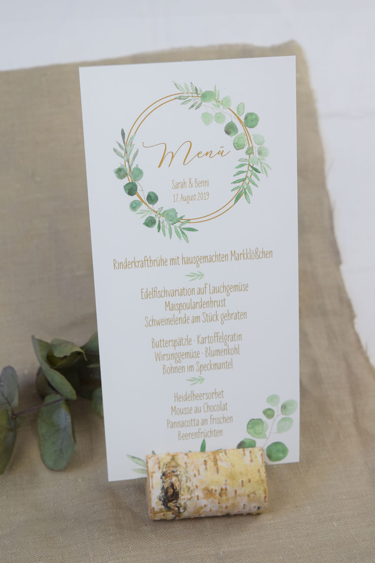 Menükarte Hochzeit Motiv RingLiebe Speisekarte Hochzeit Etsy