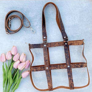 Tracolla in pelle per borse, accessori in pelle per borse fatte a mano