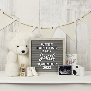 Digital Pregnancy Announcement | Gender Neutral | digital Pregnancy Reveal | baby announcement download for social media | boho