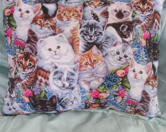 Cat, Animal, Kitty Pillow, Gift, Cute Kitten Pillow