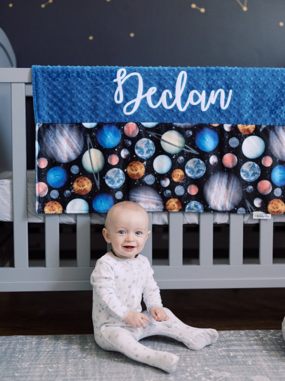 space themed nursery bedding