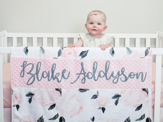 personalized baby bedding