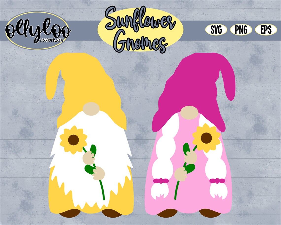 Free Free 137 Sunflower Gnome Svg SVG PNG EPS DXF File