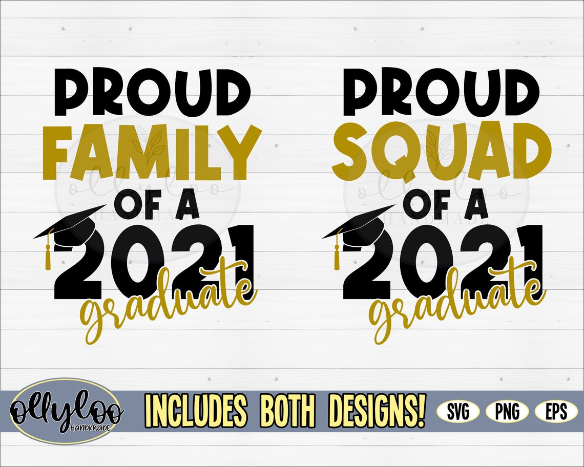 Download Proud Family 2021 Graduation SVG Matching Graduation ...