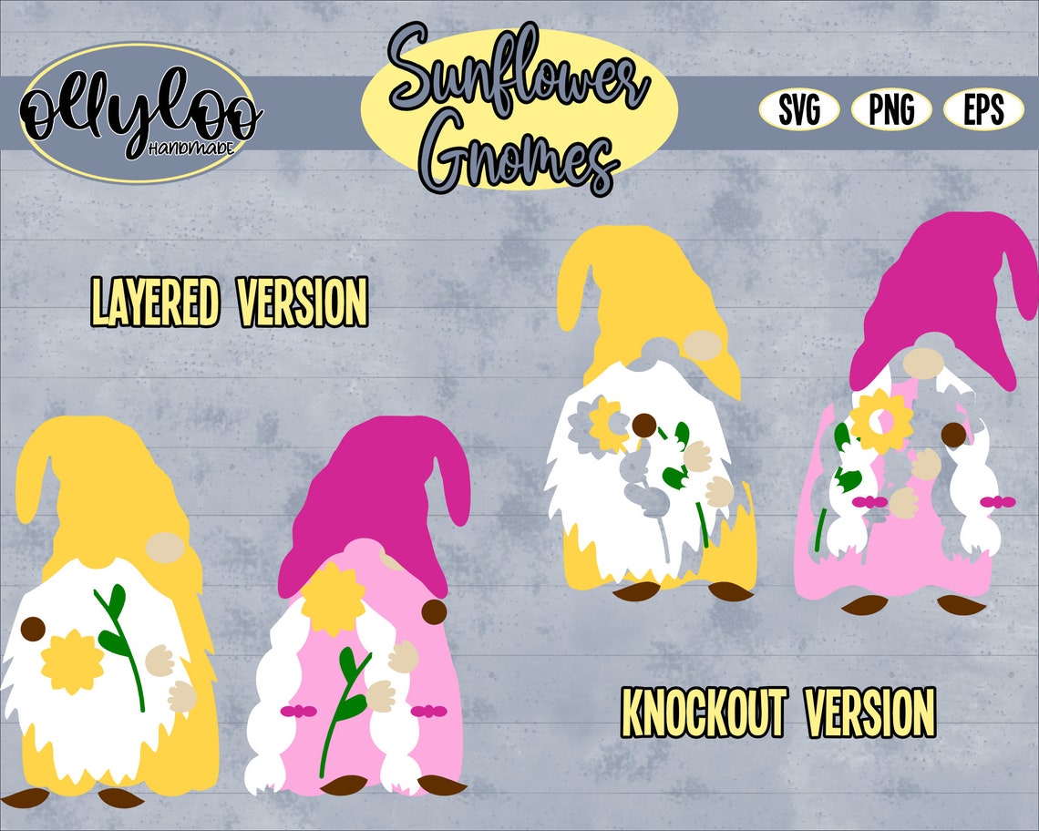 Free Free 200 Sunflower Gnome Svg SVG PNG EPS DXF File