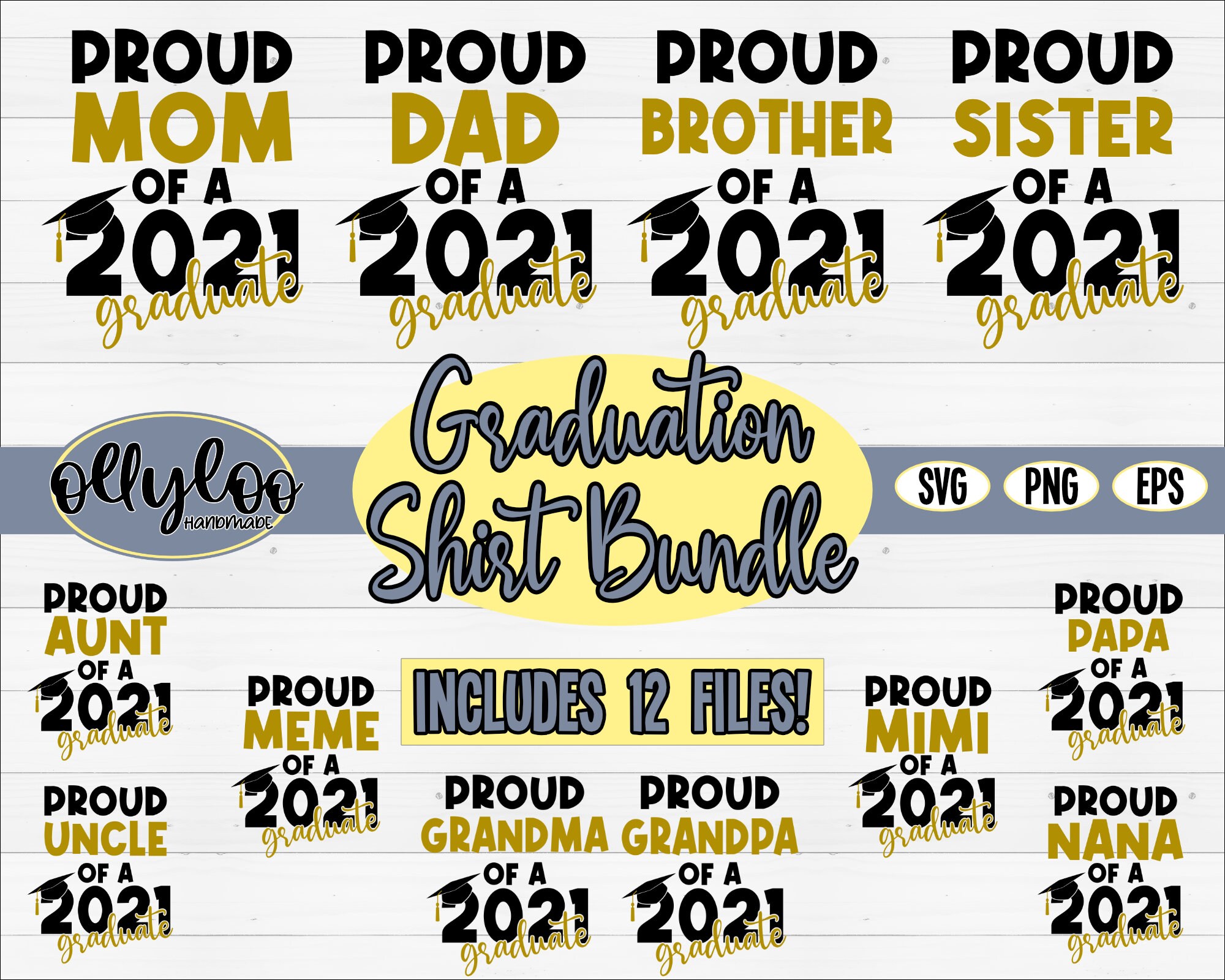 Download Proud Family 2021 Graduation SVG Bundle Matching ...
