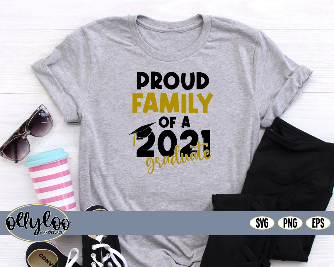 Download Proud Family 2021 Graduation SVG Matching Graduation Shirts | Etsy