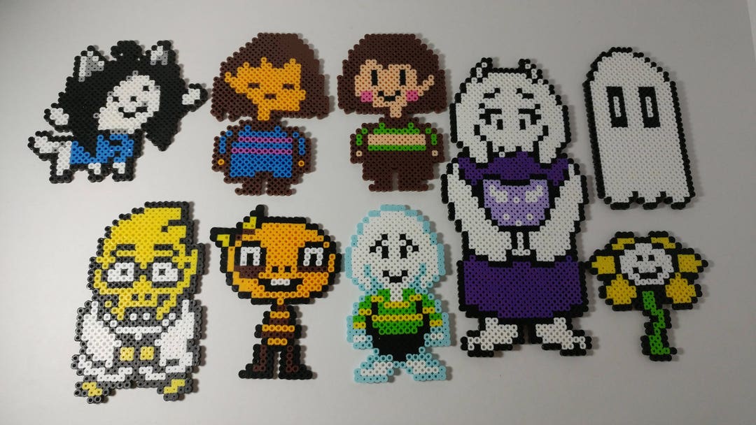 Undertale Video Game Inspired Sprite Art -  Finland