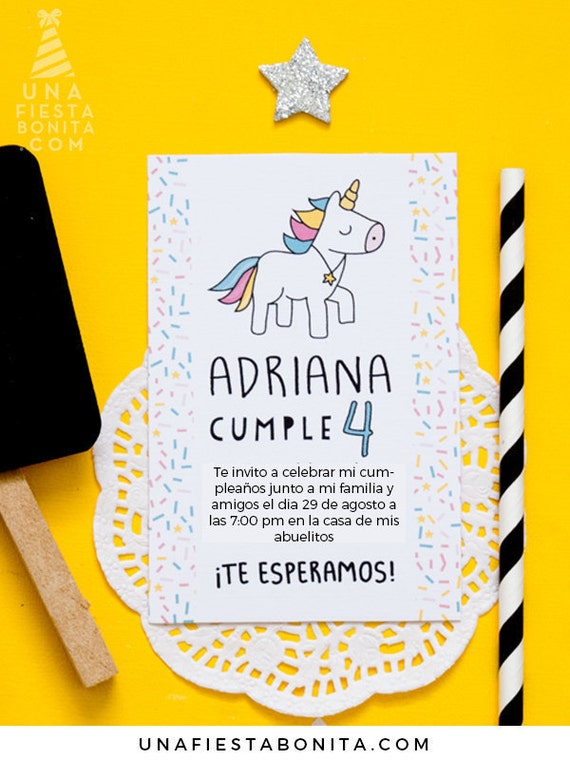 Invitation Unicorn Il_570xn
