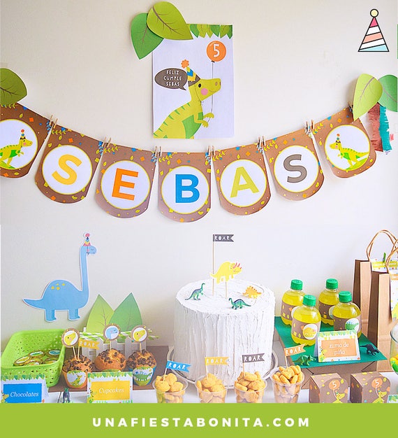 printable kit for dinosaurs parties Il_570xn
