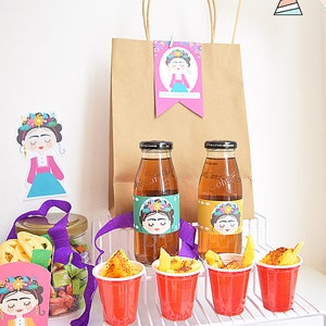Printable Package for Frida Kahlo Parties, Mexican Birthday Party - Etsy
