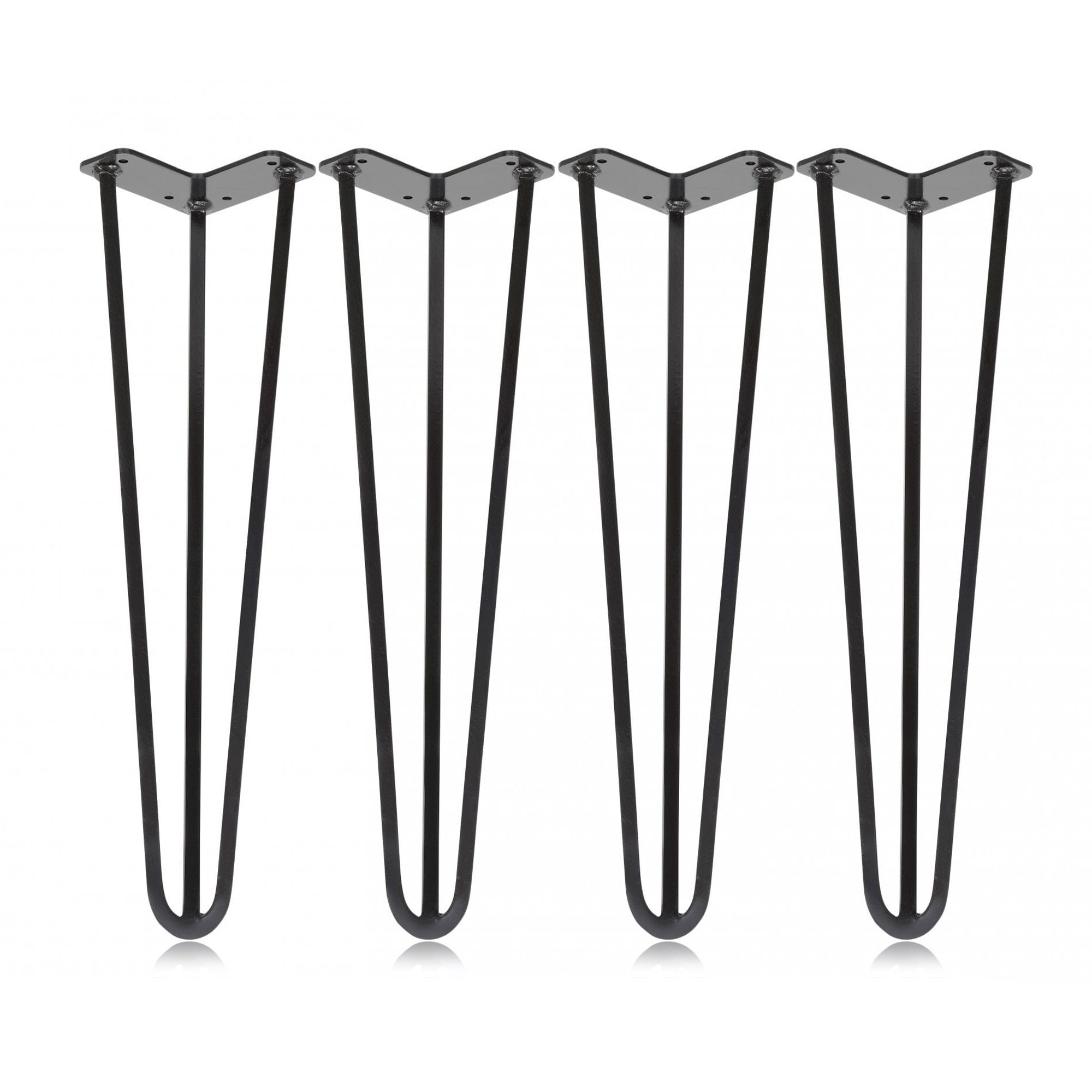 4x Square Bar Hairpin Legs Coffee Table Set 16 Inch / 40cm Etsy UK