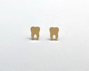 Gold Tooth Earrings