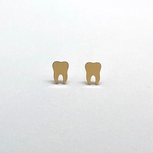 Gold Tooth Earrings