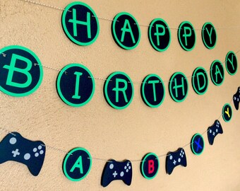 Video Game Banner Etsy Video Game Banner Etsy