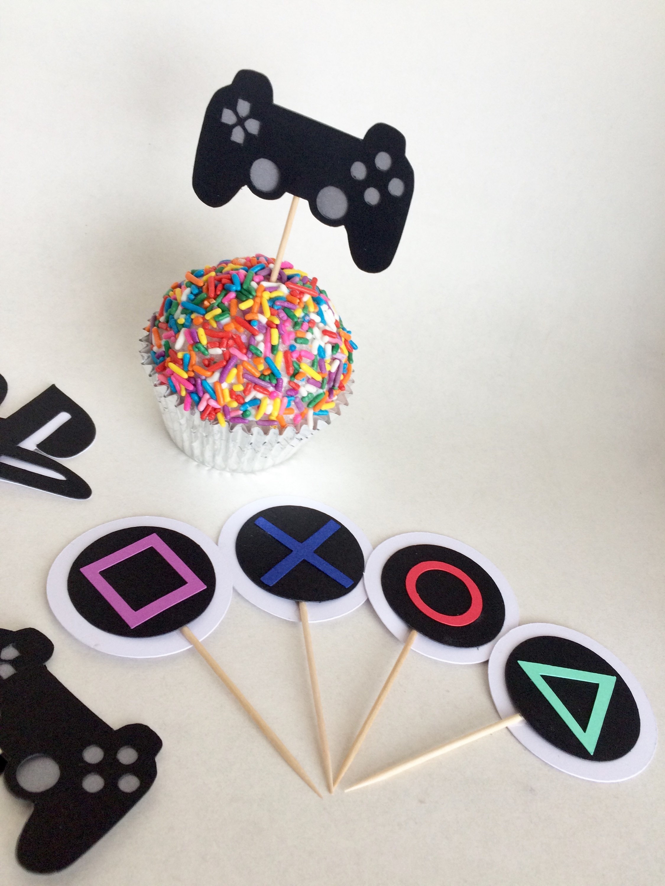 24 PCS INSERTI Per Torte Scelte Toppers Cupcake Decorazioni Da Forno