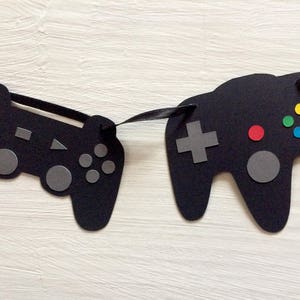 Gamer Party Decor, Game Controller Decor, Gaming Party, Gamer Party, Video Game Party, Gamer Theme Party, Video Game Birthday, Party Decor image 4