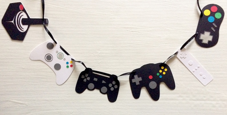 Gamer Party Decor, Game Controller Decor, Gaming Party, Gamer Party, Video Game Party, Gamer Theme Party, Video Game Birthday, Party Decor image 7