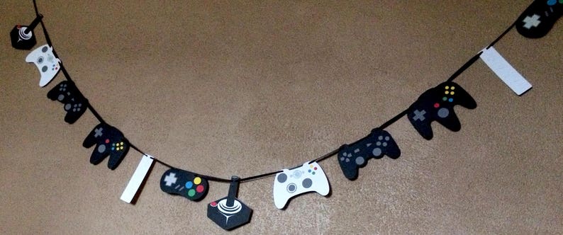 Gamer Party Decor, Game Controller Decor, Gaming Party, Gamer Party, Video Game Party, Gamer Theme Party, Video Game Birthday, Party Decor image 8