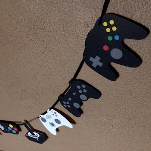 Gamer Party Decor, Game Controller Decor, Gaming Party, Gamer Party, Video Game Party, Gamer Theme Party, Video Game Birthday, Party Decor image 1