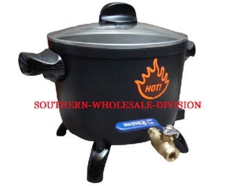 Electric Wax Melter/Wax Melting With Spout/5 Quarts/8 Pounds Of Wax