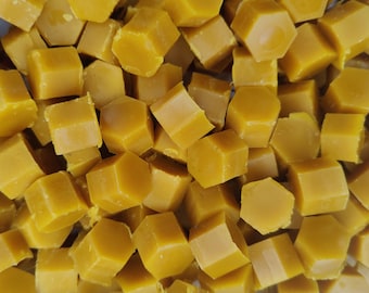 5 Lbs 100% Pure American Beeswax No additives or commercially processed or cut triple filtered