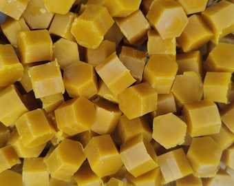 4 Lbs 100% Pure American Beeswax No additives or commercially processed or cut triple filtered