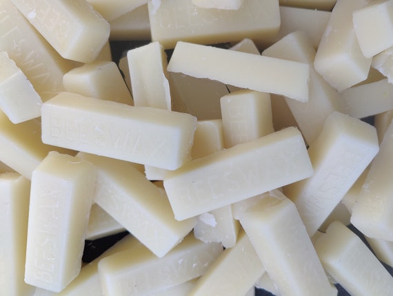 1 X 1 Oz Bars of 100% Pure American White Beeswax Filtered Blocks