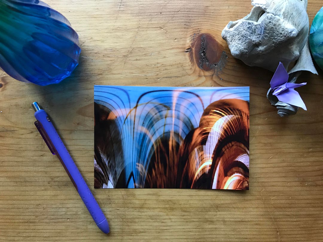 Postcard 25 of 365 Series Glossy Postcards Abstract Etsy