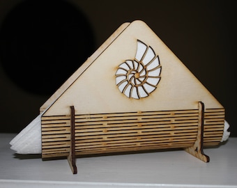 Set of 9 Seasonal Designs Napkin Holder Vector Art Files (Digital Instant Download)