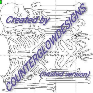 Skeleton Vector Files (dxf, Ai, Bmp, Svg, Pdf) - Etsy