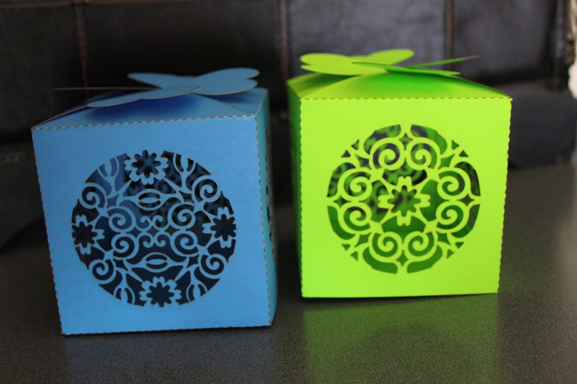 Lasercut Cardstock Multipurpose Box vector Files for 2 Etsy