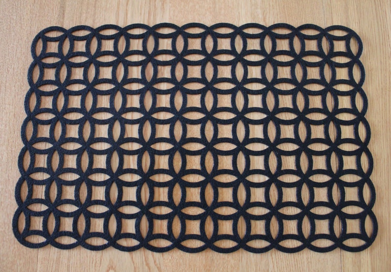 Placemat and Coaster Laser Files 1 svg Pdf Ai Dxf Cdr Etsy