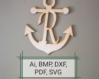 Decorative Alphabet Laser Files (ai, bmp, dxf, pdf, svg)