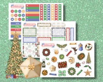 Wizard Artist Planner Sticker Kit Blank Decorative Boxes Decorative Functional Sheets |