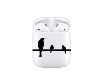 Decal For AirPods - Birds on a Line
