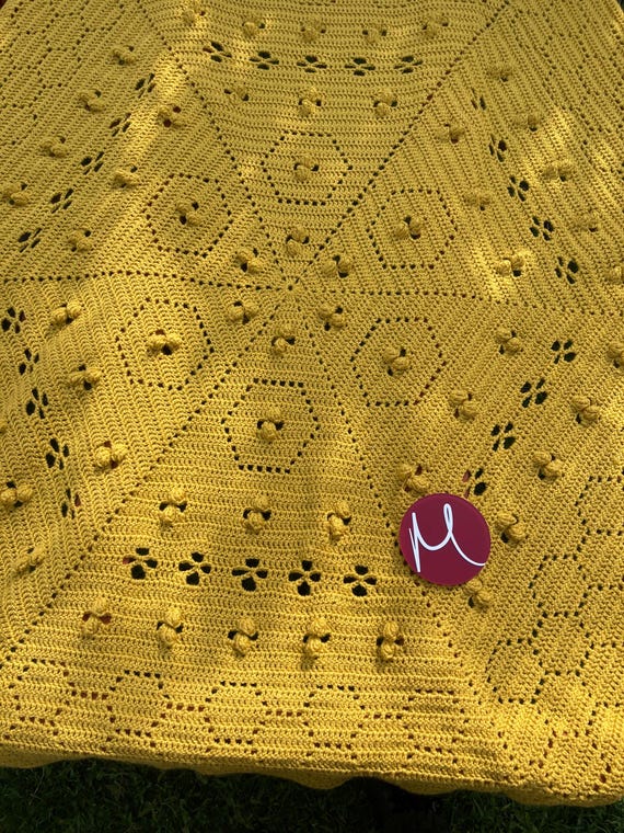 Buy The Beekeeper's Honeycomb Blanket CROCHET PATTERN ONLY